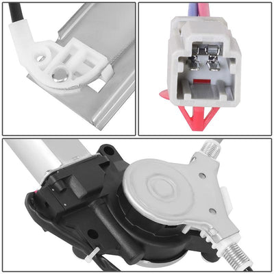 Power Rear Left Window Regulator W/Motor <br> 01-05 Honda Civic Sedan
