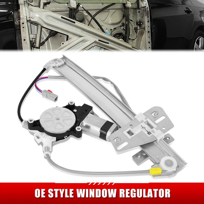 Power Rear Right Window Regulator W/Motor <br> 01-05 Honda Civic Sedan
