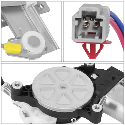 Power Rear Right Window Regulator W/Motor <br> 01-05 Honda Civic Sedan
