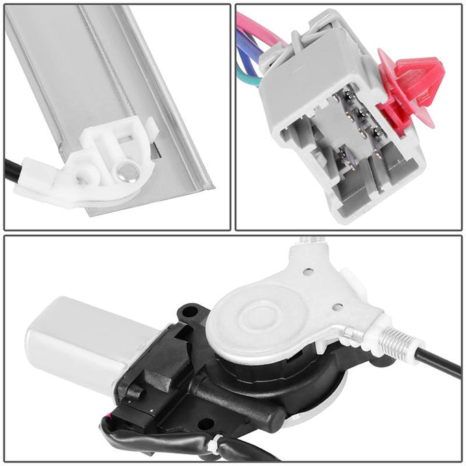 Power Front Left Window Regulator W/Motor <br> 03-08 Honda Pilot