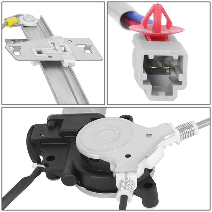 Power Rear Left Window Regulator W/Motor <br> 03-08 Honda Pilot