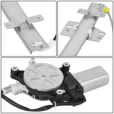 Power Rear Left Window Regulator W/Motor <br> 03-08 Honda Pilot