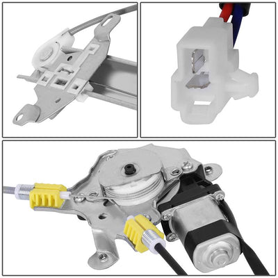Power Front Right Window Regulator W/Motor <br> 02-03 Mitsubishi Lancer