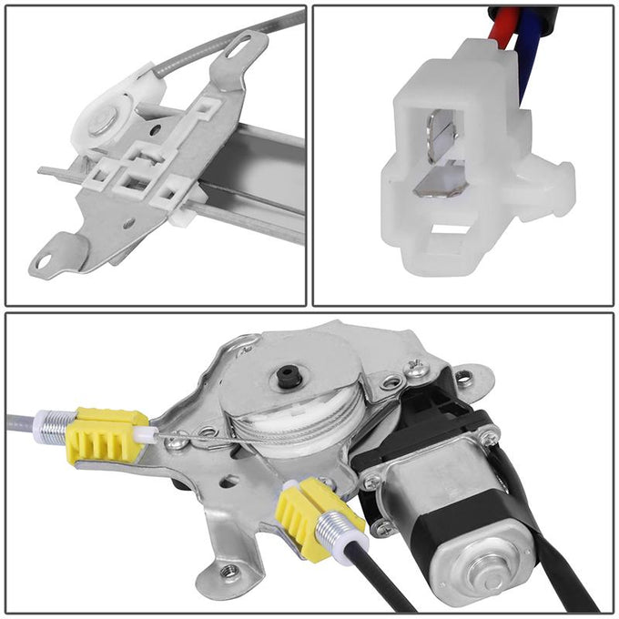 Power Front Right Window Regulator W/Motor <br> 02-03 Mitsubishi Lancer