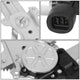 Power Front Left Window Regulator W/Motor <br> 08-17 Mitsubishi Lancer