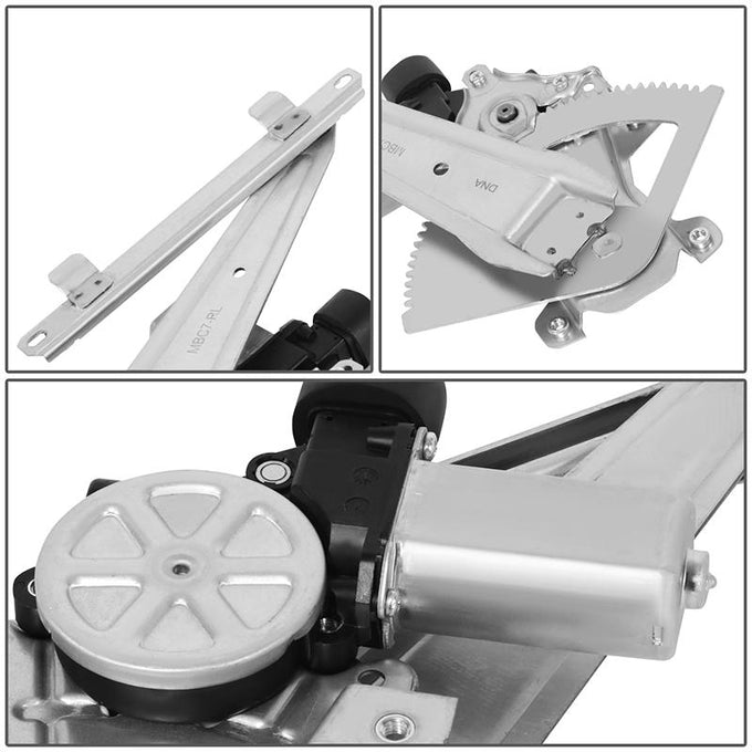 Power Rear Left Window Regulator W/Motor <br> 08-12 Mitsubishi Lancer