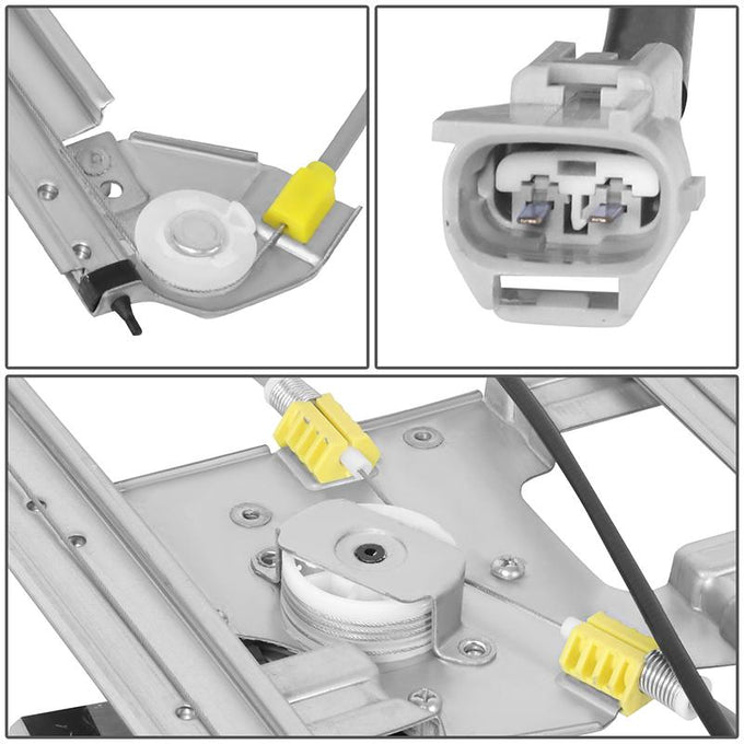 Power Front Left Window Regulator W/Motor <br> 04-12 Mitsubishi Galant