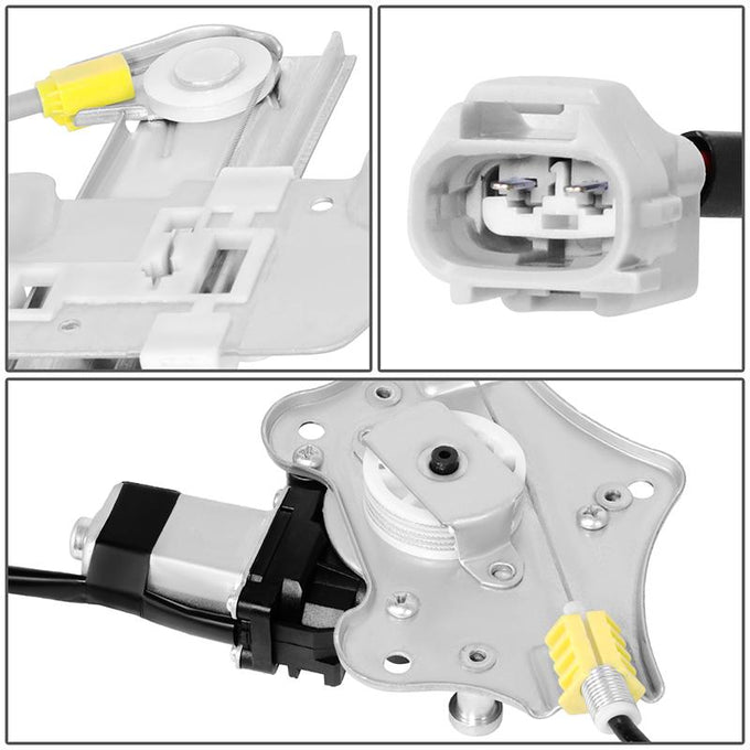 Power Front Right Window Regulator W/Motor <br> 04-12 Mitsubishi Galant