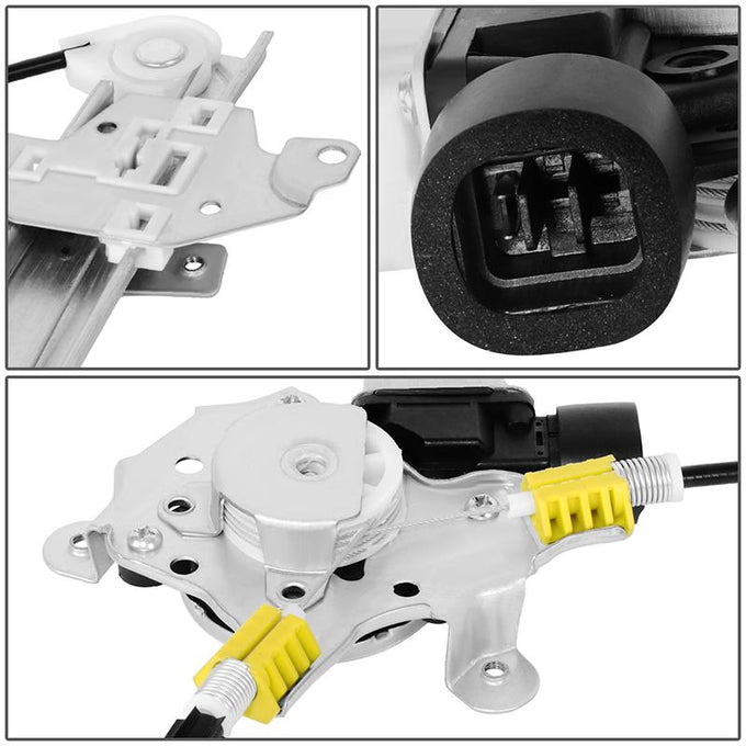 Power Front Left Window Regulator W/Motor <br> 03-06 Mitsubishi Outlander