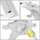 Power Front Left Window Regulator W/Motor <br> 91-94 Nissan Sentra, 91-17 Tsuru 4Dr