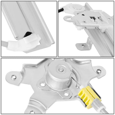 Power Front Left Window Regulator W/Motor <br> 91-94 Nissan Sentra, 91-17 Tsuru 4Dr