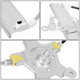 Power Front Left Window Regulator W/Motor <br> 91-94 Nissan Sentra, 91-17 Tsuru 4Dr