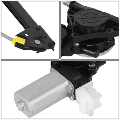 Power Front Left Window Regulator W/Motor <br> 08-15 Nissan Rogue Select