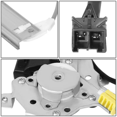 Power Front Left Window Regulator W/Motor <br> 98-01 Nissan Altima