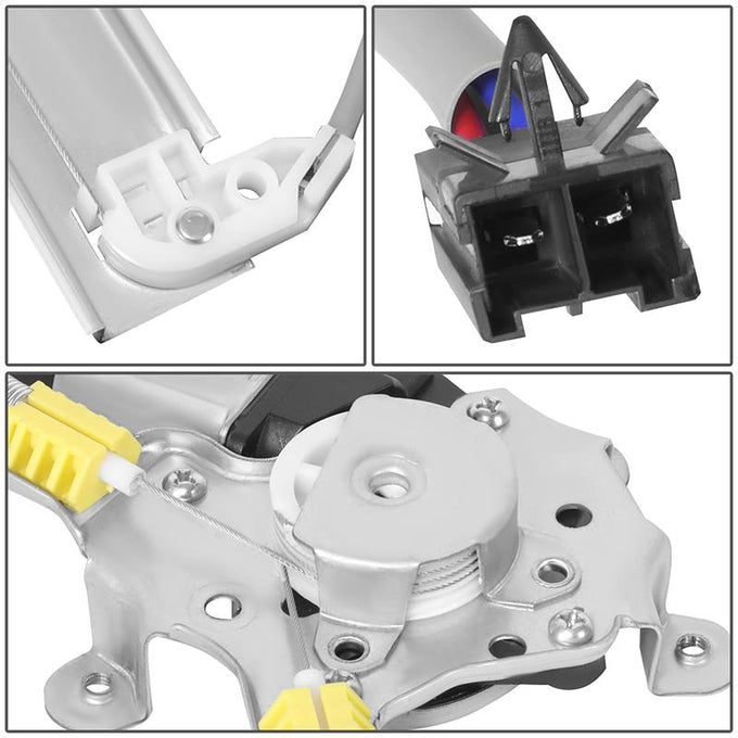 Power Front Right Window Regulator W/Motor <br> 98-01 Nissan Altima