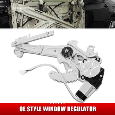 Power Front Left Window Regulator W/Motor <br> 03-08 Subaru Forester