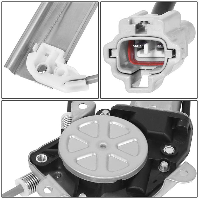 Power Front Right Window Regulator W/Motor <br> 93-97 Geo Prizm, Toyota Corolla