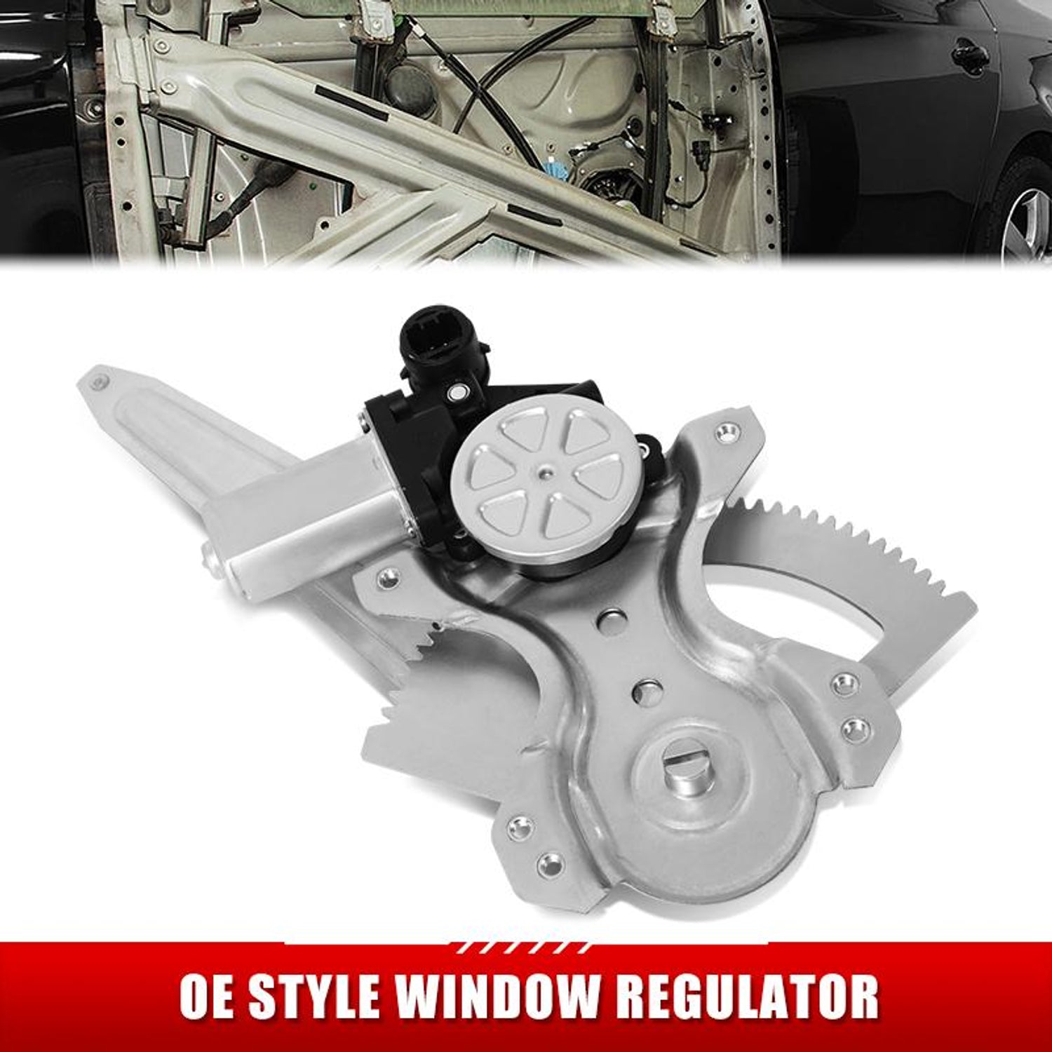 Power Rear Right Window Regulator W/Motor <br> 03-08 Toyota Corolla