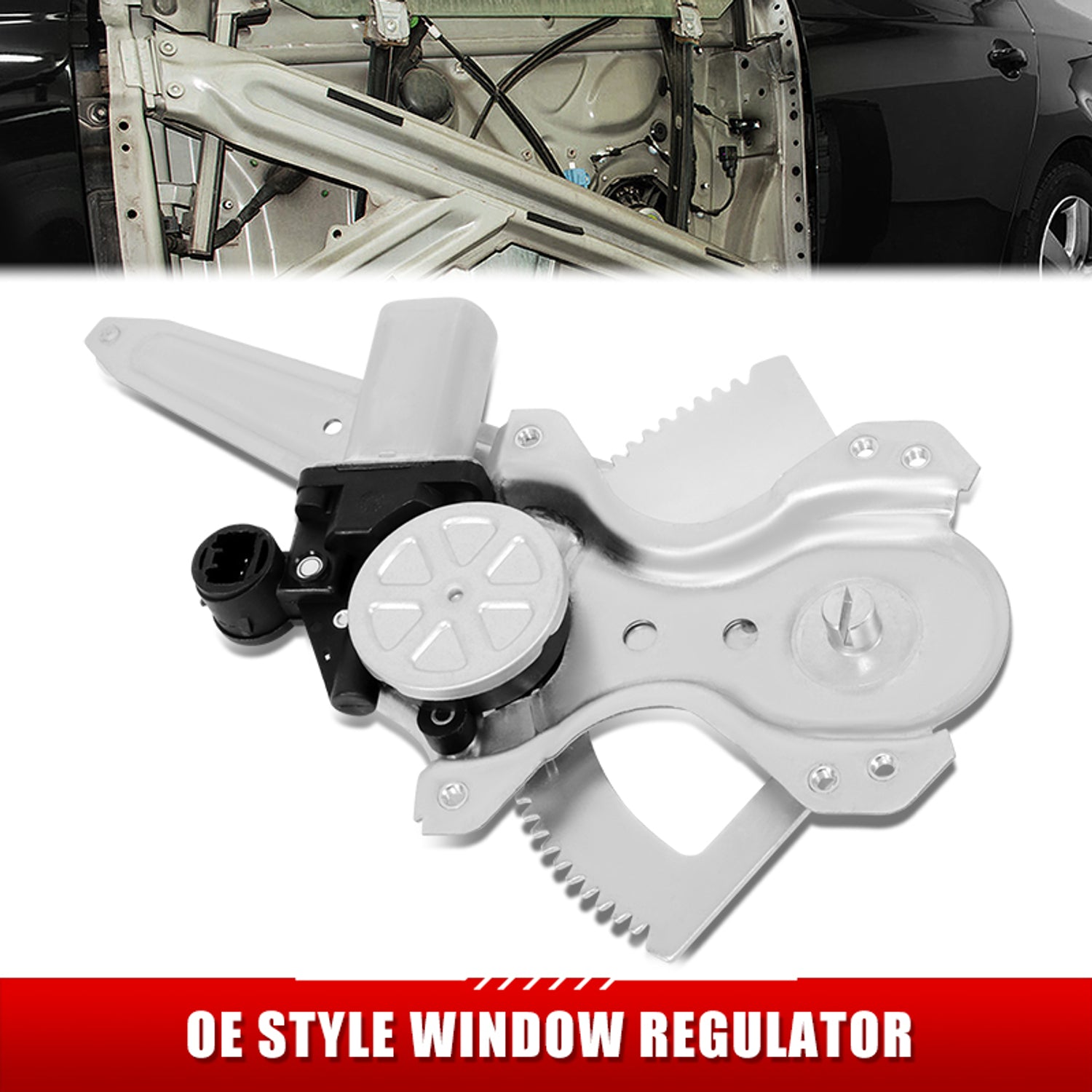Power Rear Left Window Regulator W/Motor <br> 04-09 Lexus RX330, RX350, RX400H,02-06 Toyota Camry