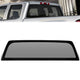 Tinted Rear Back Stationary Window Tempered Glass<br>14-19 Chevy Silverado GMC Sierra 1500 2500 3500 HD