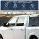 Front Driver Left Door Window Tempered Glass<br>09-18 Dodge Ram 1500, 19-24 Classic, 10-18 2500 3500