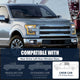 Front Driver Left Door Window Tempered Glass<br>15-25 Ford F-150, 17-22 F-250 F-350 F-450 Super Duty