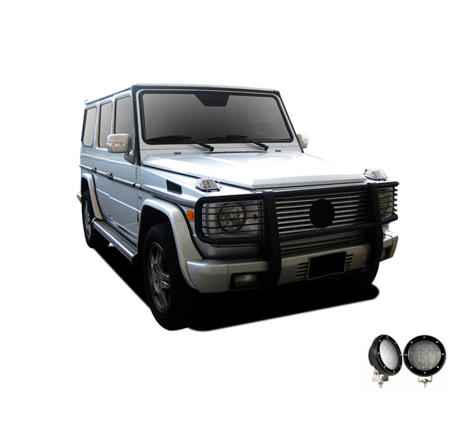 Grille Guard Kit <br>03-10 Mercedes-Benz G55 AMG, 99-10 G500