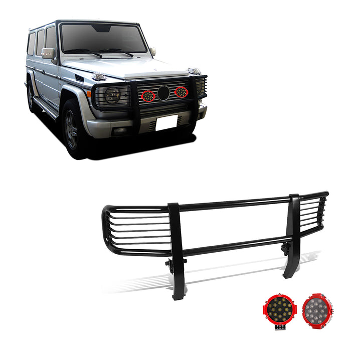 Grille Guard Kit <br>03-10 Mercedes-Benz G55 AMG, 99-10 G500