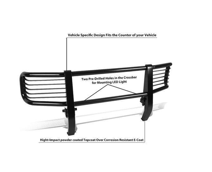 Grille Guard <br>03-10 Mercedes-Benz G55 AMG, 99-10 G500