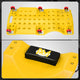 Portable Rolling Car Creeper with Headrest <br> Dimensions (in.): 36 x 17 x 4.25