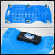 Portable Rolling Plastic Creeper W/Headrest <br> Dimension: 40 in. L X 17 in. W