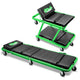 48in. 2-in-1 Folding Rolling Car Creeper <br> Dimension (in.): 48 L X 17.97 W X 5.9 H