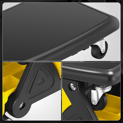 Multifunction Mechanic Rolling Stool W/Tool tray <br> Overall Dimension: 25-1/2 in. L x 13 in. H x 12 in. W
