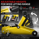 1.5 Ton Hydraulic Trolley Floor Jack <br> Lifting Range From 5.3 in. to 12 in.