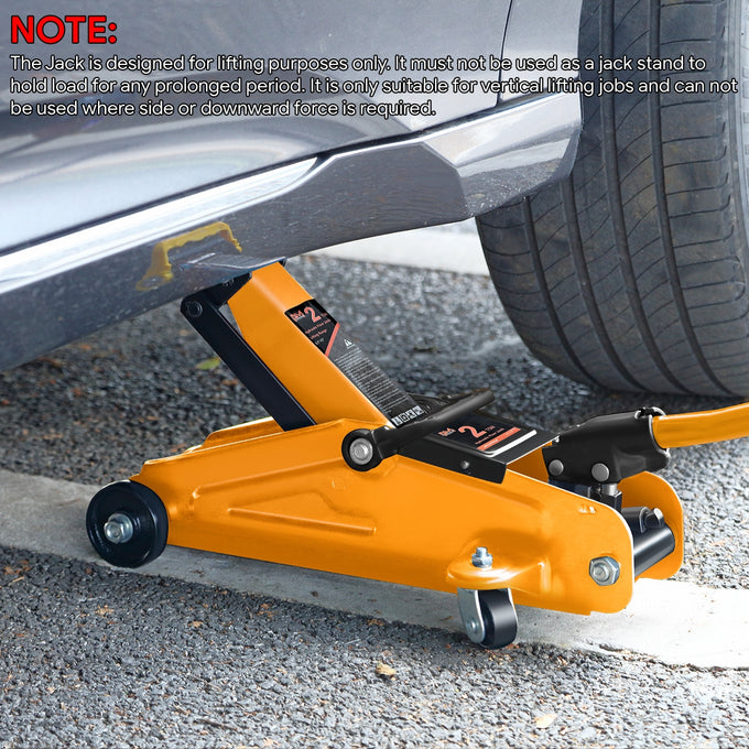 2 Ton Hydraulic Trolley Floor Jack <br> Lifting Range From 5.1 in. to 13 in.