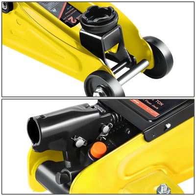 2 Ton Hydraulic Trolley Floor Jack <br> Lifting Range From 5.1 in. to 13 in.
