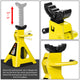 2 Ton Hydraulic Trolley Floor Jack <br> Adjustable Height (in.): 11 to 17
