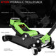 4 Ton Hydraulic Trolley Floor Jack <br> Adjustable Height (in.): 4.5 To 20