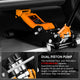 4 Ton Hydraulic Trolley Floor Jack <br> Adjustable Height (in.): 4.5 To 20