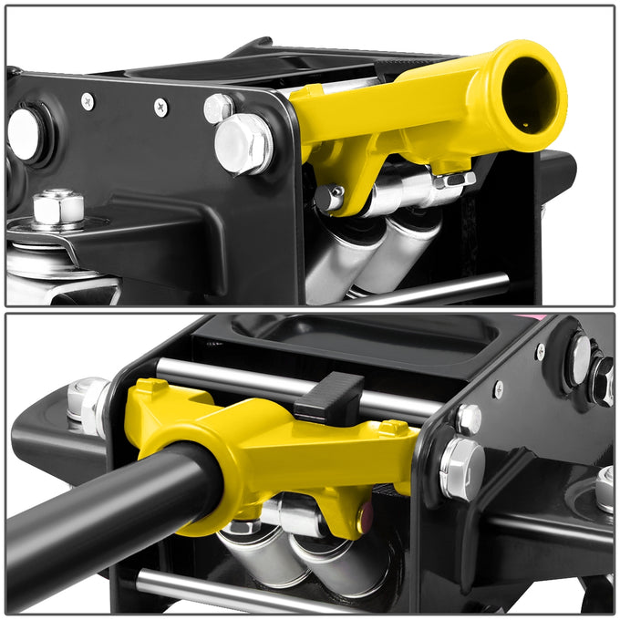 4 Ton Hydraulic Trolley Floor Jack <br> Adjustable Height (in.): 4.5 To 20