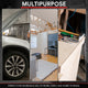 Mechanics Roller Storage Seat W/ Drawer & Tray <br> Drawer Dimension: 5.5 in. W x 9.5 in. L x 1.75 in. H