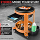 Mechanics Roller Storage Seat W/ Drawer & Tray <br> Drawer Dimension: 5.5 in. W x 9.5 in. L x 1.75 in. H