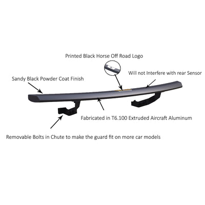 Peerless Rear Bumper Guard <br>16-22 Lexus RX350