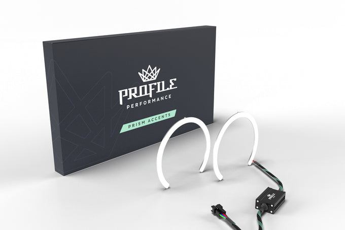 120mm FC: Profile Prism Halo w/ Driver (RGB) <br> Fits RGB Controller