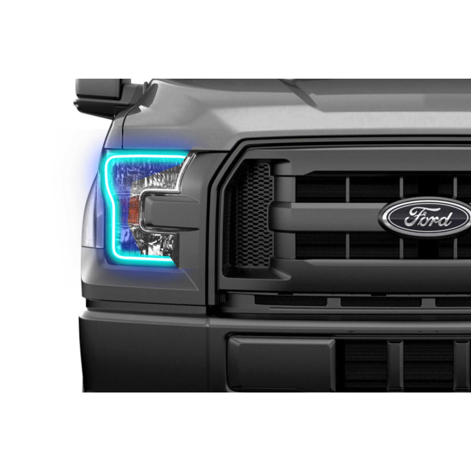 Profile Pivot (SB) Fitted Halos w/o OEM LED (Kit) <br> 15-17 Ford F150