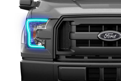 Profile Pivot (SB) Fitted Halos w/o OEM LED (Kit) <br> 15-17 Ford F150
