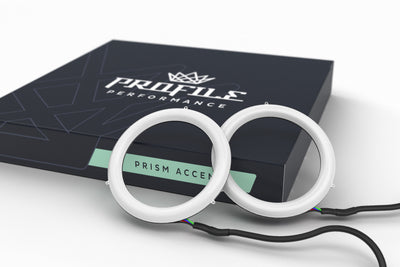 80mm: Profile Prism Halo w/ Driver (RGB) <br> Fits RGB Controller