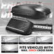 Black Textured Cross Bar Roof Cargo Storage Box<br>56.3 in. L x 36.8 in.W x 16.25 in. H