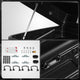 Black Textured Cross Bar Roof Cargo Storage Box<br>56.3 in. L x 36.8 in.W x 16.25 in. H