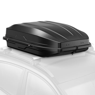 Black Textured Cross Bar Roof Cargo Storage Box<br>56.3 in. L x 36.8 in.W x 16.25 in. H